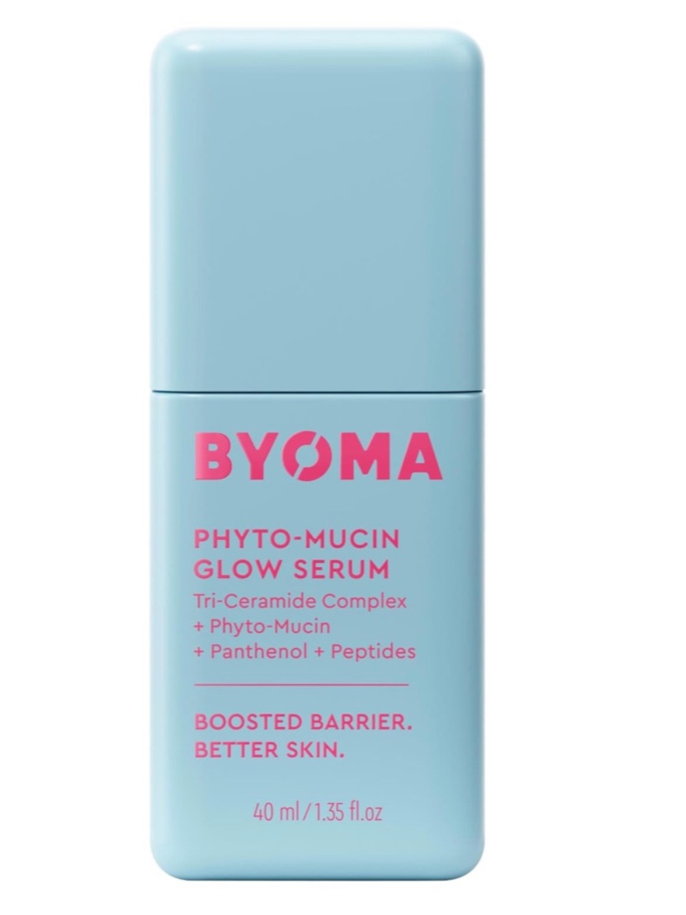 BYOMA Phyto-Mucin Glow Serum — Light Blue